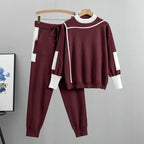 Sporty 2-Piece Knitted Set