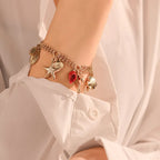 Ocean-Style Charm Bracelet
